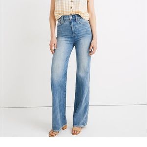 11” high rise flare Jean in Arbordale wash NWT SOLD OUT